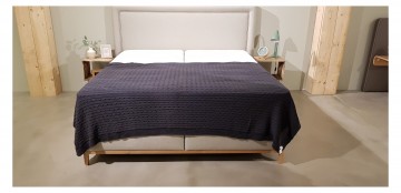 Plaid Zontex 205x300 antraciet