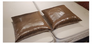 Sierkussen Moltex Metallic 50x50 goud